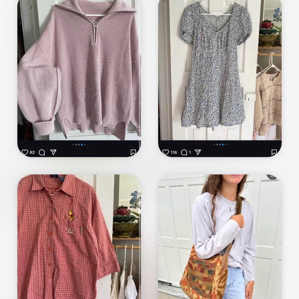 Cozy Pink Quarter-Zip Sweater